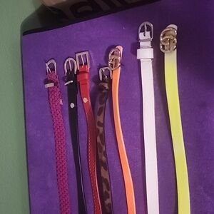VEUC Bundle of 7 Ladies' Belts